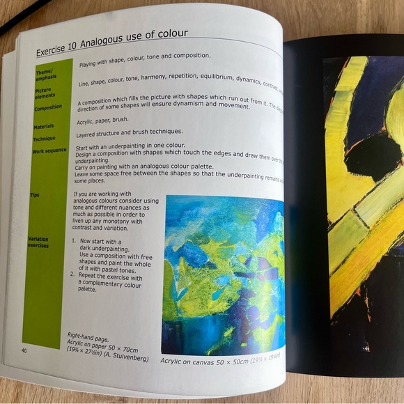 Painting Abstracts - ideas, projects and techniques | Book in good condition - Picture 3 of 3